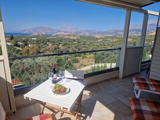 Terrasse mit Meerblick