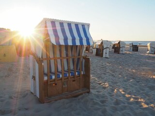 Strandkorb optional zubuchbar vor Ort