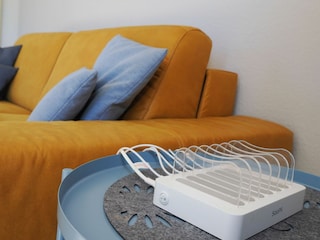 Ladestation im Wohnzimmer