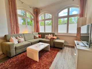 Villa Aegir 103 Wohnzimmer