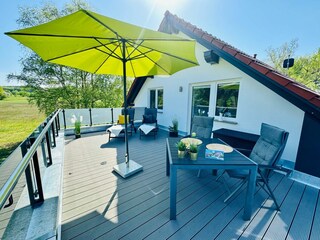 Terrasse Ferienwohnung 1