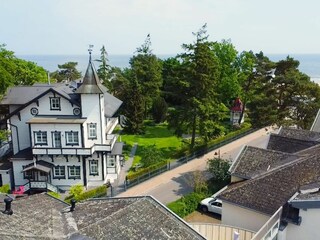Blick von der Dachterrasse