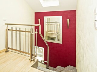 Treppe innerhalb der Wohnung