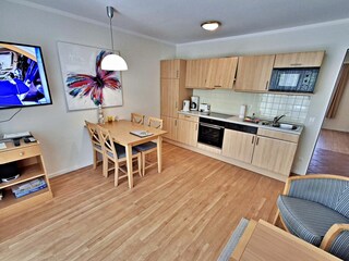 Essbereich und Küchenzeile