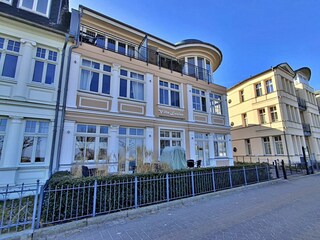 Außenansicht Villa Louise - Promenadenseite