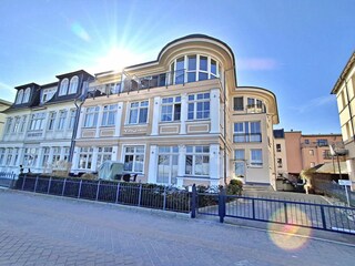 Außenansicht Villa Louise - Promenadenseite