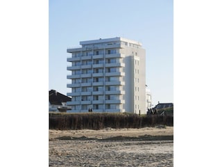 Das Haus Pacific Duhnen, direkt am Strand