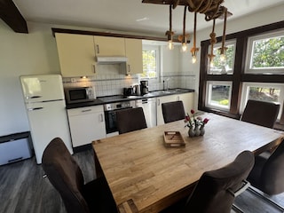 Essbereich und Küche