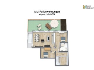 Chalet Mittenwald Plan d'étage 41