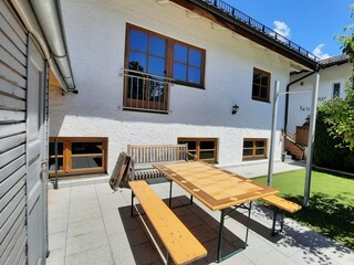 Chalet Mittenwald Grabación al aire libre 4