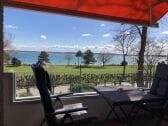 Ostseeblick vom Balkon