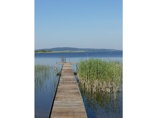 Steg vor dem Haus