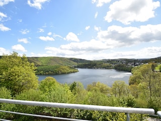 Blick vom Balkon