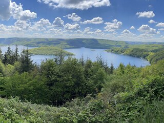 Rursee von der Hubertushöhe aus