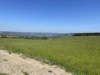 Blick vom ehemaligen Truppenübungsplatz Vogelsang