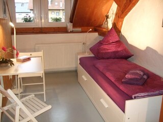 lila 2-Bett-Zimmer