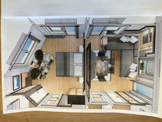 Plan WohnSchlafzi 3 von oben