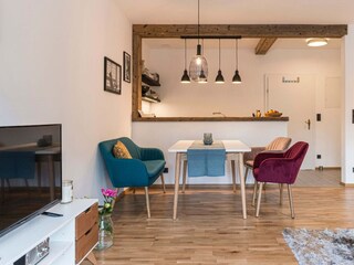 Ferienwohnung Seeblick, Grundlsee, Wohnraum