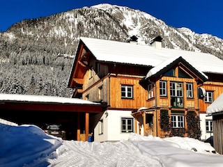 Ferienwohnung MaMi's, Grundlsee, Winter, Außen