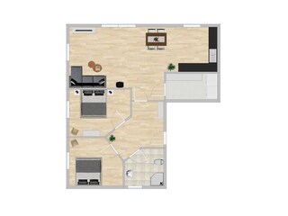 Appartement de vacances Landkirchen Plan d'étage 21