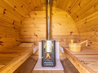 mit Holzofen