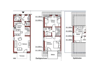 Holiday apartment Borkum Floor Plan 22
