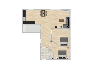 Appartamento per vacanze Fehmarn Pianta del piano 19