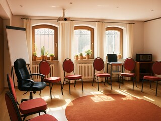 Seminarraum 34 qm mit Beamer und Flip-Chart