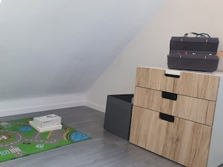 Spielbereich auf der Galerie