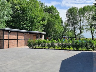 großer Garten zur gemeinsamen Nutzung