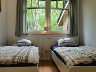 Schlafzimmer mit Einzelbetten