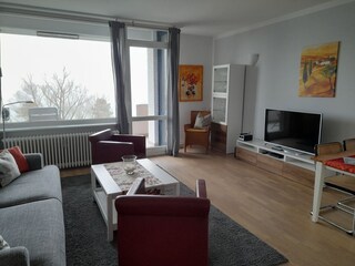 Wohnzimmer mit Smart-TV