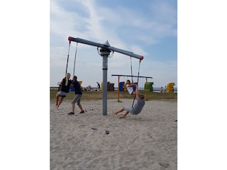 Spielplatz am Strand