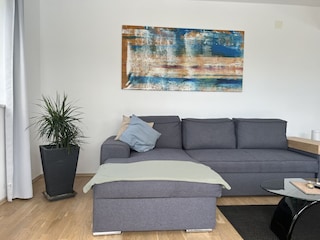 Gemütliche Schlafcouch