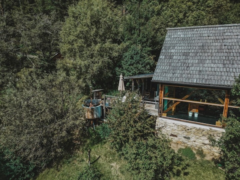 Berghütte OLIVIA - Luxus und absolute Alleinlage auf 1000m
