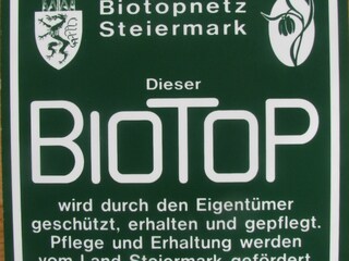 ... Approved as a biotope by the state of Styria ...