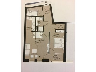 Apartamento de vacaciones Olpenitz Plano de planta 30