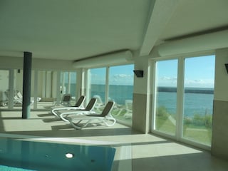 Ruhebereich mit Blick auf die Ostsee