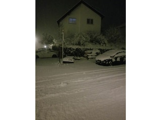 Blick aus dem Wohnzimmer