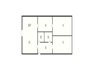 Apartment Rudkøbing Floor Plan 45