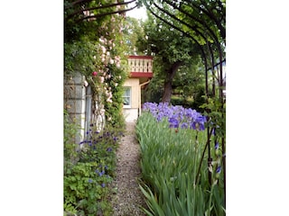 Im Garten der Ferienwohnung
