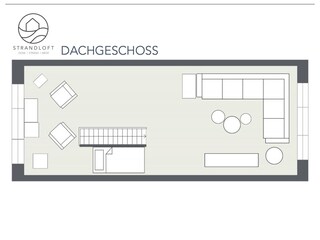 Dachgeschoss der Wohnung im 2. OG