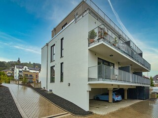 Hausansicht seitlich