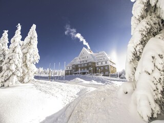 Winterwonderland auf dem Fichtelberg