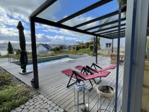 Ferienwohnung Südlage mit Bodenseesicht, Salz Pool + Sauna - Öhningen - image1