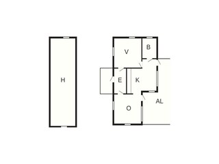 Vakantiehuis Vittaryd Grondplan 30