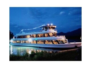 Rundfahrt auf dem Forggensee