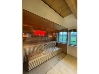 Sauna im Masterbad