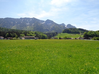 Blick auf unsere Gegend