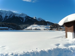 Blick auf unsere Gegend